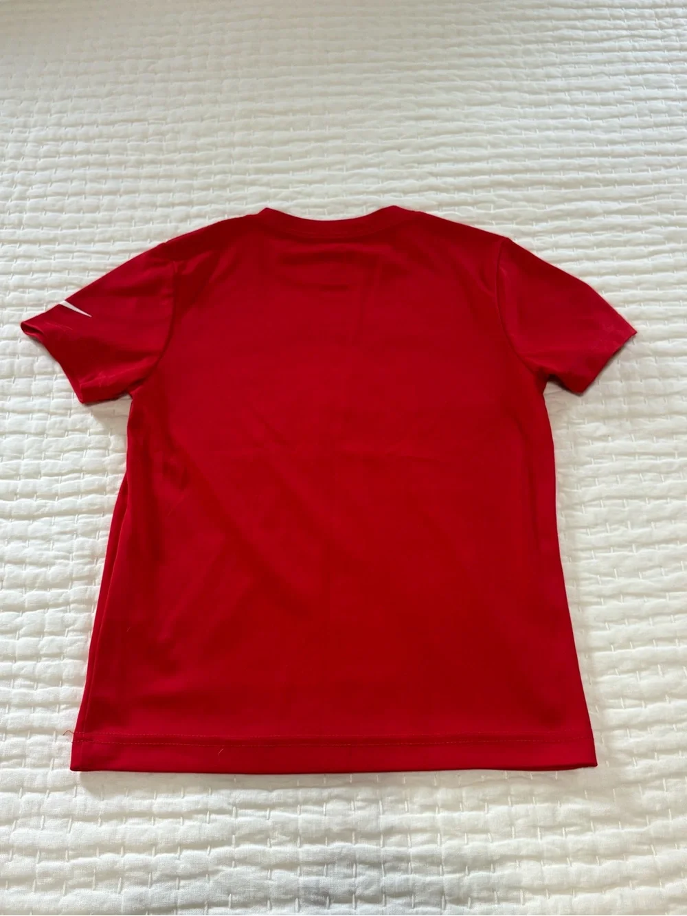 Nike Red Boys' 'AWESOME' Dri-FIT Short Sleeve Tee